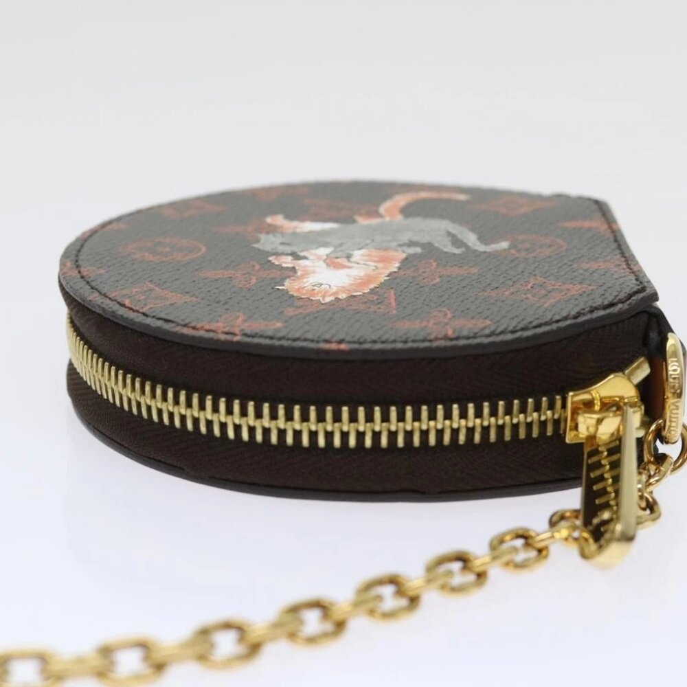 LOUIS VUITTON Catgram Chain Micro Powat Chapeau Coin Purse - Picture 6 of 15